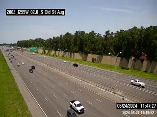 Traffic Cam I-295 W S of Old St Augustine Rd