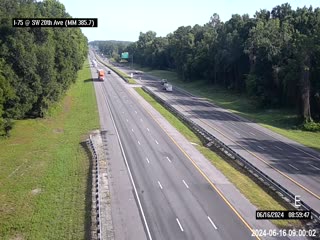 Traffic Cam I-75 @ MM 385.7 / SW 20th Ave