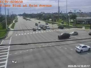 Traffic Cam Pines & Palm Ave (WB)
