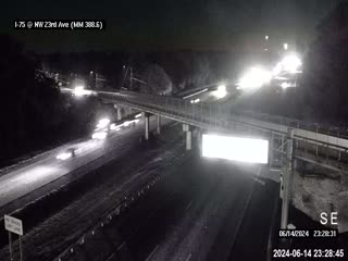 Traffic Cam I-75 @ MM 388.6 / NW 23rd Ave