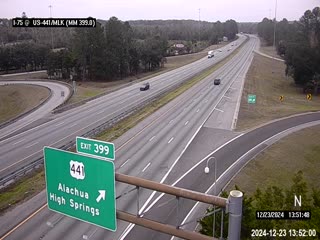 Traffic Cam I-75 @ MM 399.0 / US-441 / MLK