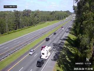 Traffic Cam I-75 @ MM 410.9