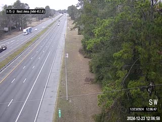 Traffic Cam I-75 @ MM 412.0 Rest Area