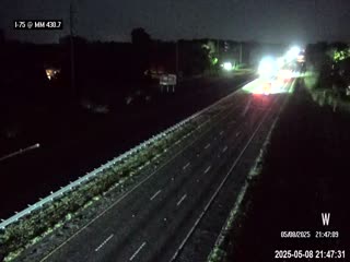 Traffic Cam I-75 @ MM 430.7
