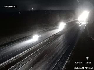 Traffic Cam I-75 @ MM 431.7