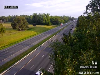 Traffic Cam I-75 @ MM 433.7