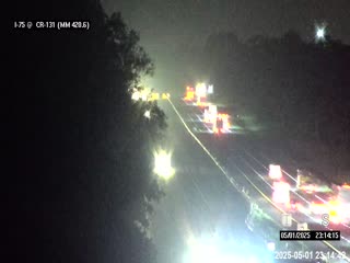 Traffic Cam I-75 @ MM 420.6 / CR-131 / Tustenuggee Ave