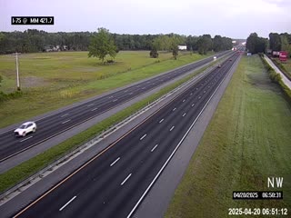 Traffic Cam I-75 @ MM 421.7