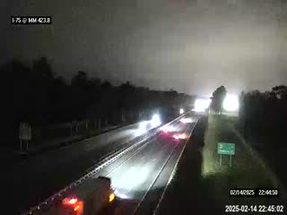 Traffic Cam I-75 @ MM 423.8