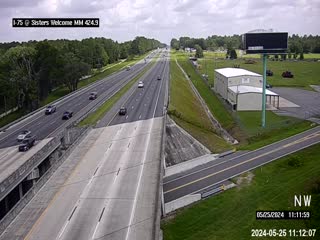 Traffic Cam I-75 @ MM 424.9 / CR-241 / SW Sisters Welcome Rd