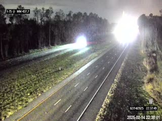 Traffic Cam I-75 @ MM 437.7