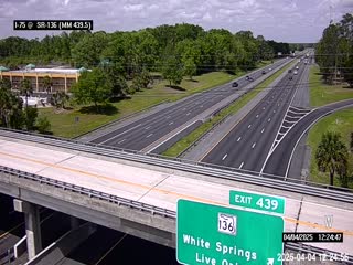 Traffic Cam I-75 @ MM 439.5 / SR-136